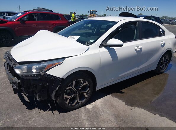 3KPF24AD0LE204936 2020 KIA FORTE White Передня ліва чверть