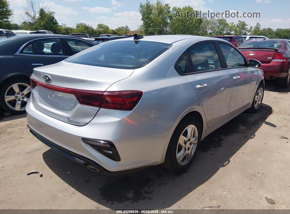 3KPF24AD0LE235636 2020 KIA FORTE Silver Задня права чверть