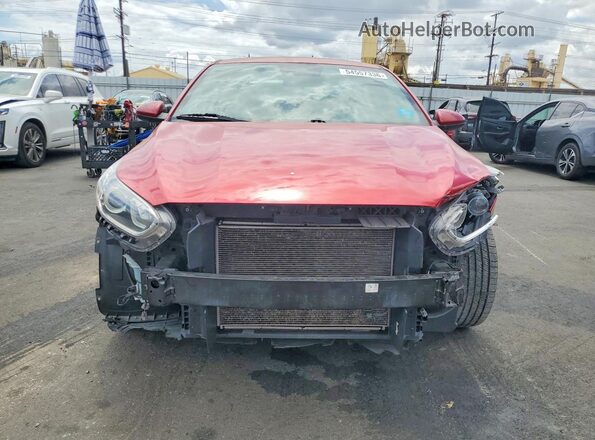3KPF24AD0ME283848 2021 KIA FORTE Red Vista frontal