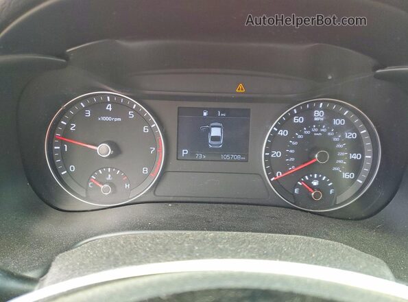 3KPF24AD0ME283848 2021 KIA FORTE Red Vista del cuadro de instrumentos