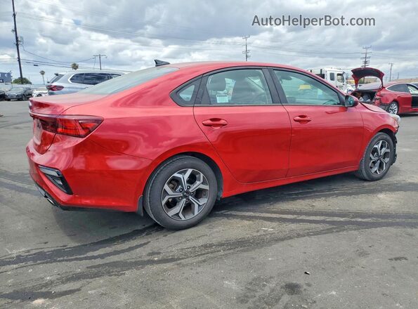 3KPF24AD0ME283848 2021 KIA FORTE Red Trasero derecho