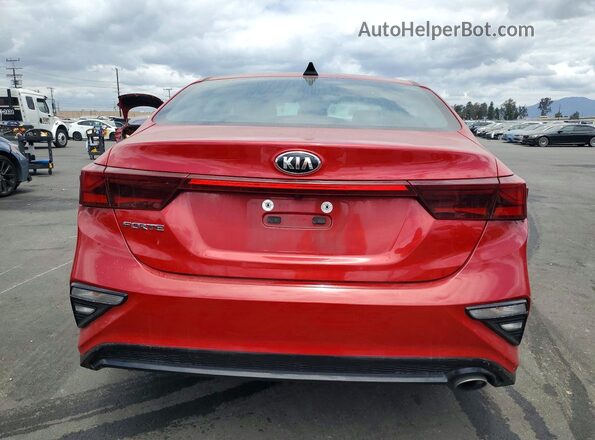 3KPF24AD0ME283848 2021 KIA FORTE Red Vista trasera