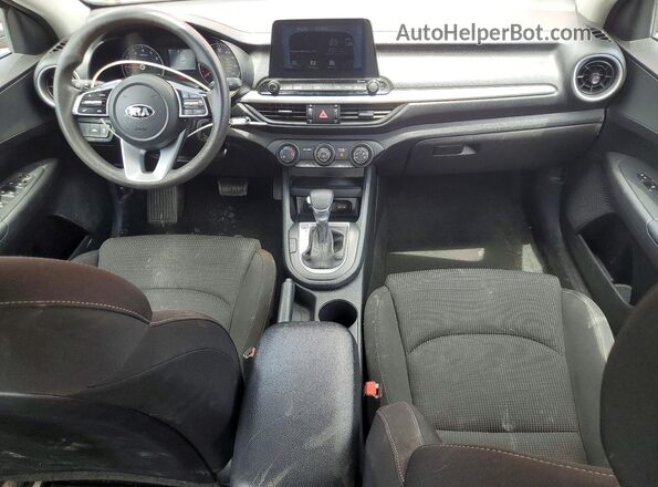 3KPF24AD0ME283848 2021 KIA FORTE Red Vista del salpicadero