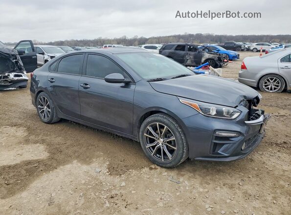 3KPF24AD0ME290301 2021 KIA FORTE Gray Передня права чверть