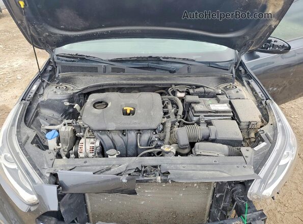 3KPF24AD0ME290301 2021 KIA FORTE Gray Вид задньої частини салону