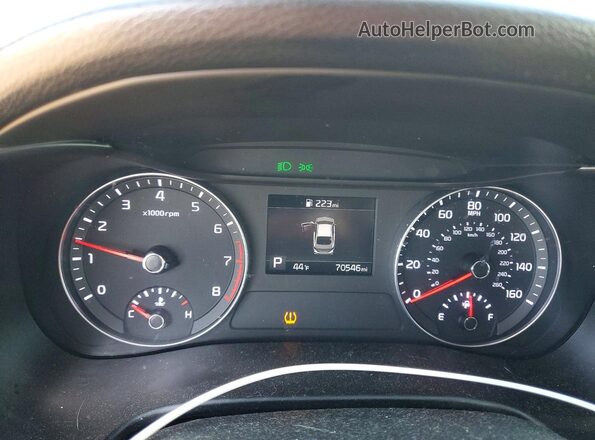 3KPF24AD0ME291786 2021 KIA FORTE Gray Вид щитка приладів