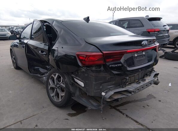3KPF24AD0ME309381 2021 KIA FORTE Black Tył lewy