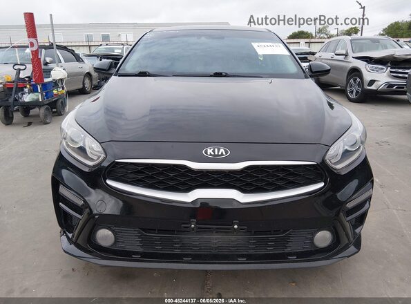 3KPF24AD0ME309381 2021 KIA FORTE Black Widok zestawu wskaźników