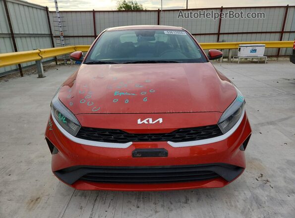 3KPF24AD0NE416657 2022 KIA FORTE Red Vista frontal