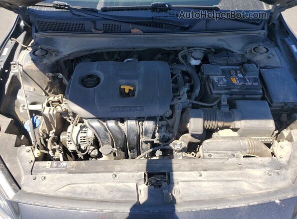 3KPF24AD0NE475269 2022 KIA FORTE Charcoal Vista interior trasera