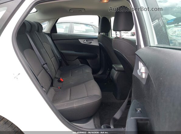 3KPF24AD0NE488572 2022 KIA FORTE White Vista de la etiqueta del VIN
