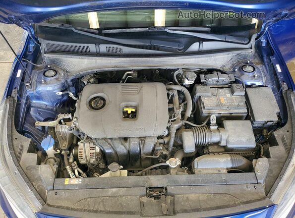 3KPF24AD0PE504191 2023 KIA FORTE Синий Вид задней части салона