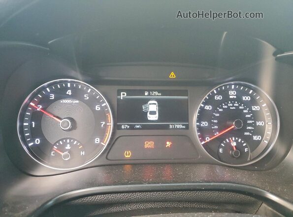 3KPF24AD0PE559885 2023 KIA FORTE White Вид щитка приладів