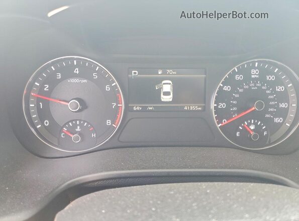 3KPF24AD0RE766201 2024 KIA FORTE Gray ხელსაწყოთა პანელის ხედი