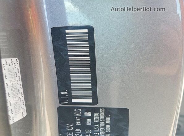3KPF24AD0RE766201 2024 KIA FORTE Gray ძრავის განყოფილების ხედი