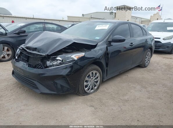 3KPF24AD0RE814327 2024 KIA FORTE Black Առջևի ձախ երեք քառորդ տեսարան