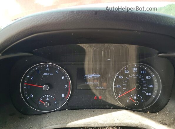 3KPF24AD1KE027067 2019 KIA FORTE Красный Вид щитка приборов