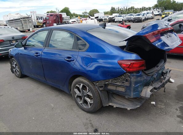 3KPF24AD1KE060540 2019 KIA FORTE Blue Trasero izquierdo