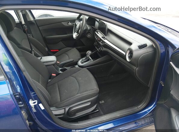 3KPF24AD1KE060540 2019 KIA FORTE Blue Vista interior delantera