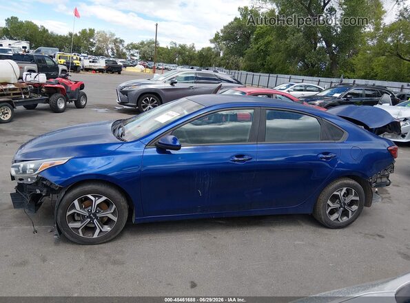 3KPF24AD1KE060540 2019 KIA FORTE Blue Vista interior de 360 grados