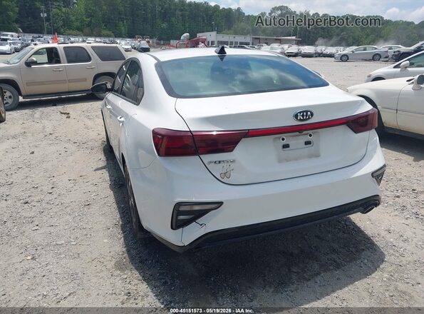 3KPF24AD1KE066161 2019 KIA FORTE Белый Задняя левая четверть