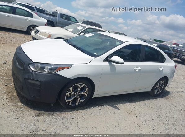 3KPF24AD1KE066161 2019 KIA FORTE Белый Панорамный вид салона 360°