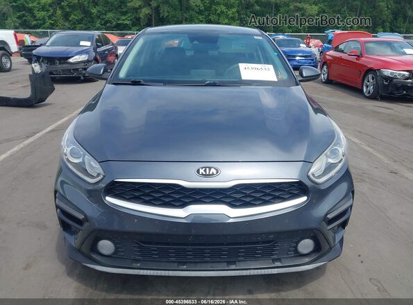 3KPF24AD1KE078231 2019 KIA FORTE Gray Вид задньої частини салону