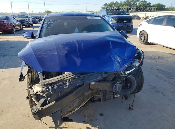 3KPF24AD1KE137956 2019 KIA FORTE Blue წინა ხედი