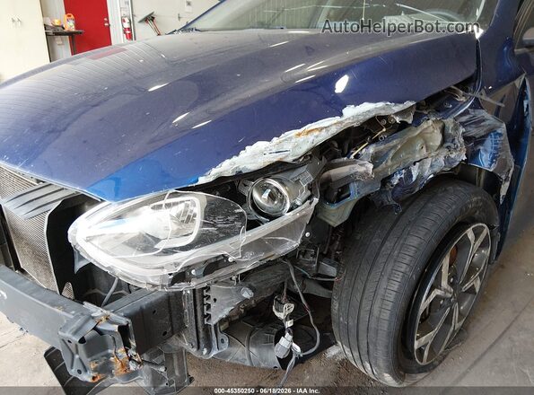 3KPF24AD1LE175141 2020 KIA FORTE Синий Вид щитка приборов