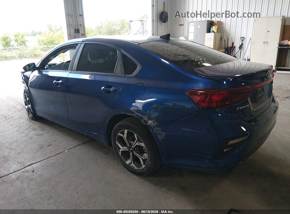3KPF24AD1LE175141 2020 KIA FORTE Синий Задняя левая четверть