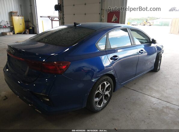 3KPF24AD1LE175141 2020 KIA FORTE Синий Задняя правая четверть