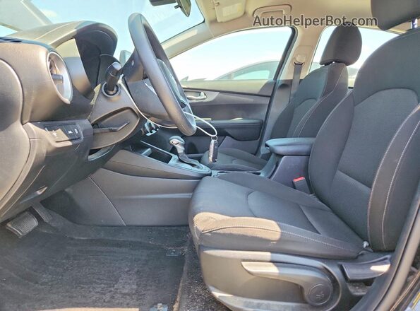 3KPF24AD1LE180503 2020 KIA FORTE Black Widok wnętrza z przodu