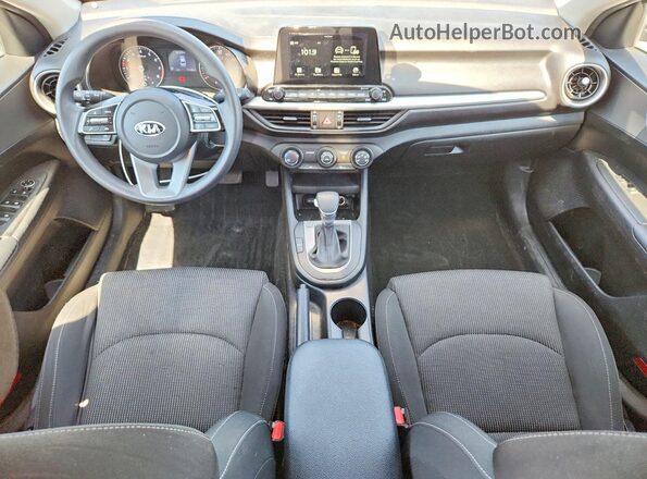 3KPF24AD1LE180503 2020 KIA FORTE Black Widok deski rozdzielczej