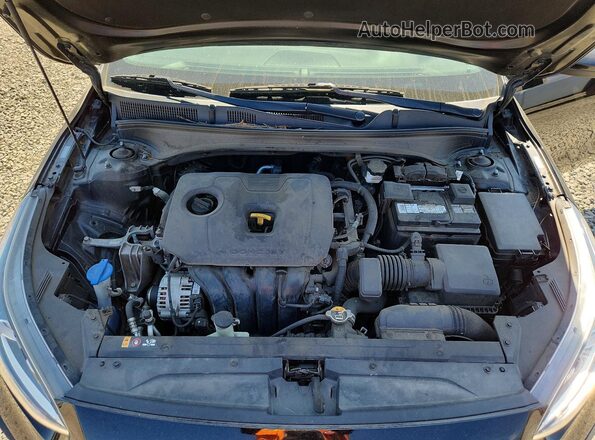 3KPF24AD1LE180503 2020 KIA FORTE Black Widok wnętrza z tyłu