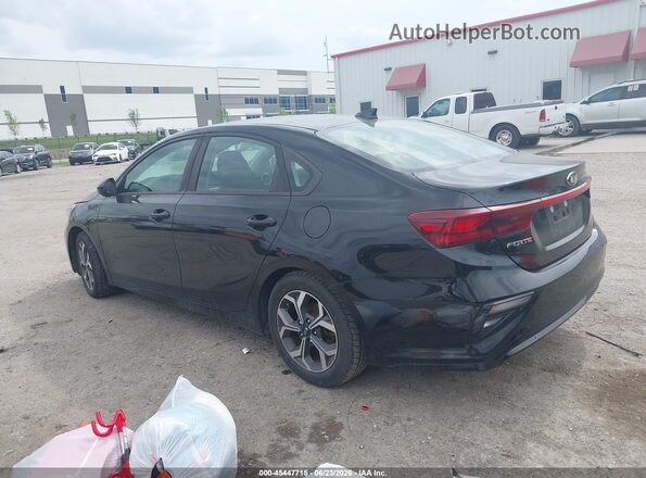 3KPF24AD1LE187158 2020 KIA FORTE Black Задня ліва чверть