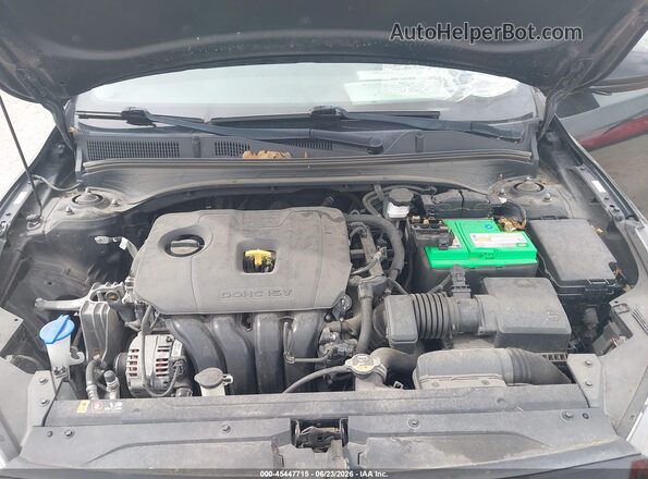 3KPF24AD1LE187158 2020 KIA FORTE Black Вид ззаду