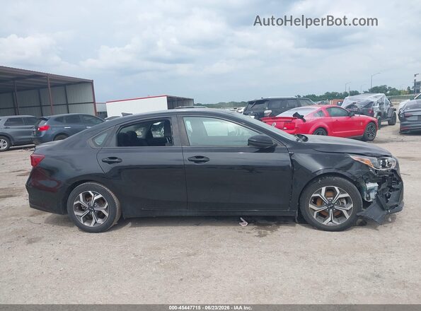 3KPF24AD1LE187158 2020 KIA FORTE Black Вид щитка приладів