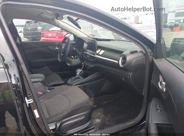 3KPF24AD1LE187158 2020 KIA FORTE Black Вид салону спереду