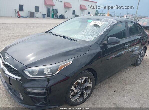 3KPF24AD1LE187158 2020 KIA FORTE Black Вид спереду