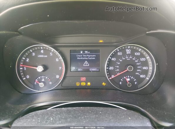 3KPF24AD1LE190691 2020 KIA FORTE Red Widok tylnych siedzeń