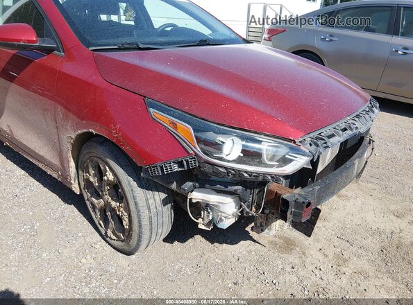 3KPF24AD1LE190691 2020 KIA FORTE Red Widok z przodu