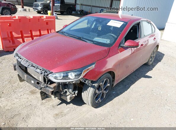 3KPF24AD1LE190691 2020 KIA FORTE Red Przód lewy