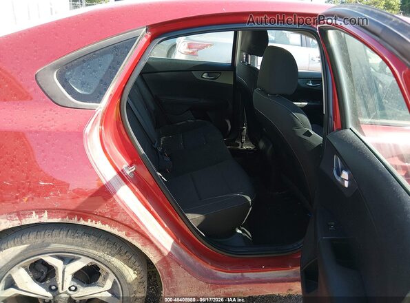 3KPF24AD1LE190691 2020 KIA FORTE Red Widok naklejki z numerem VIN