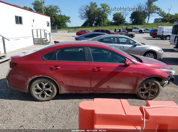 3KPF24AD1LE190691 2020 KIA FORTE Red Widok wnętrza 360 stopni