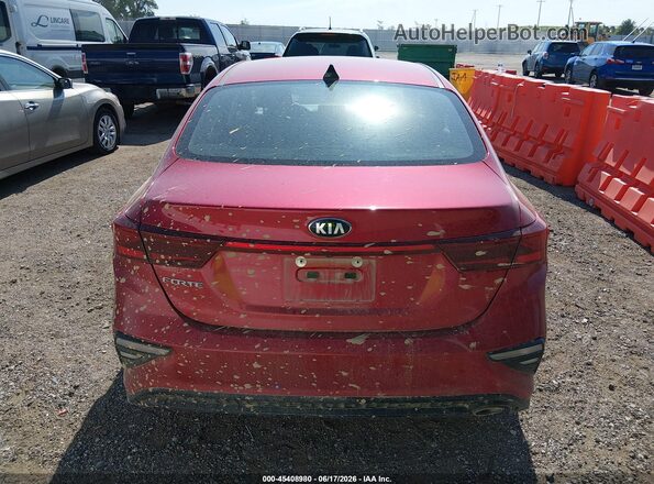 3KPF24AD1LE190691 2020 KIA FORTE Red 