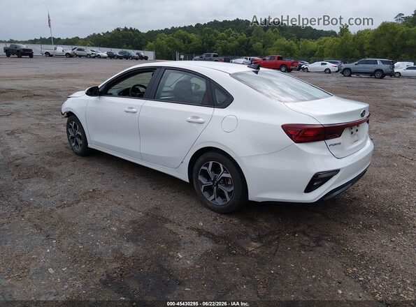 3KPF24AD1LE214357 2020 KIA FORTE White Հետևի ձախ