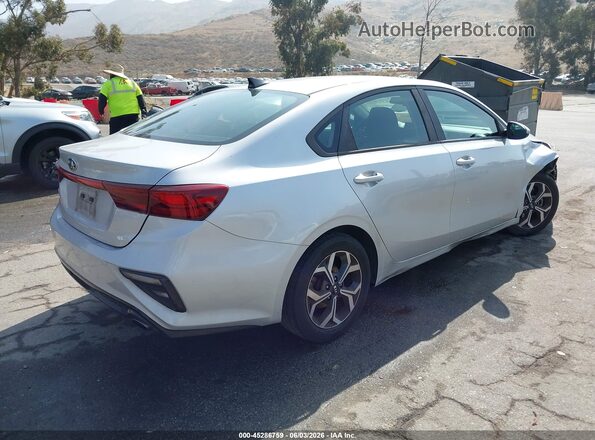 3KPF24AD1ME286080 2021 KIA FORTE Silver უკანა მარჯვენა
