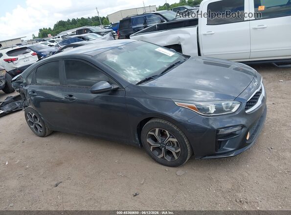 3KPF24AD1ME307879 2021 KIA FORTE Gray Widok wnętrza z tyłu