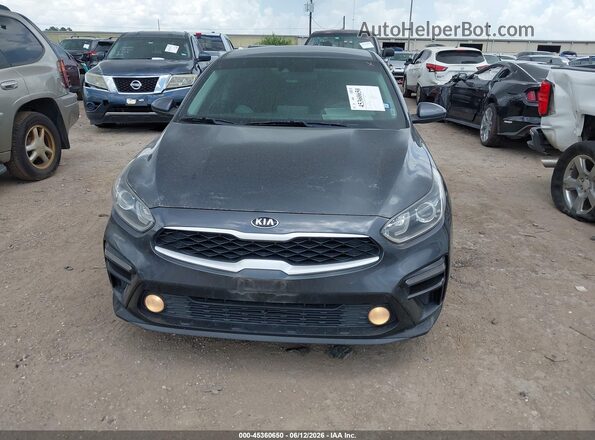 3KPF24AD1ME307879 2021 KIA FORTE Gray Widok zestawu wskaźników