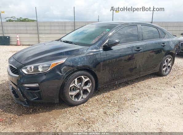 3KPF24AD1ME308773 2021 KIA FORTE Black Front left